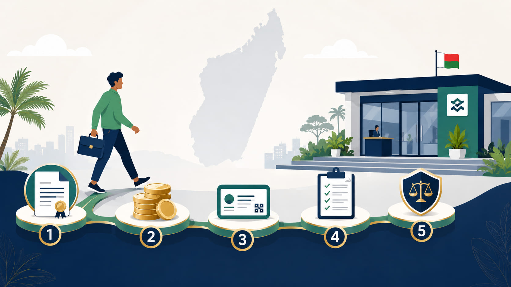 Créer une SARLU à Madagascar : guide pas-à-pas pour l'entrepreneur seul